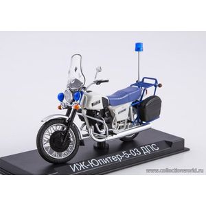 масштабные модели мотоцикла Ижевский Мотоцикл-Юпитер-5-03 ДПС 1 24