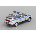 масштабная модель ВАЗ 2112 ДПС Москва 1 43