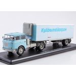 масштабная модель Skoda 706 MTTN c полуприцепом Alka N12CH Кубаньплодопром 1 43