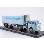 масштабная модель Skoda 706 MTTN c полуприцепом Alka N12CH Кубаньплодопром 1 43