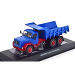 масштабная модель Magirus Jupiter 6x6 1960 синий с красным 1 43