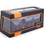 масштабная модель Magirus Jupiter 6x6 1960 синий с красным 1 43