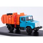 масштабная модель ЗИЛ-4333 Мусоровоз с боковой загрузкой МКМ-2 1 43