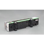 масштабная модель МАЗ 103 Рестайлинговый, бело-зеленый 1 43