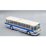 масштабная модель ЛАЗ-699Р белый с синими полосами 1 43