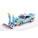 масштабная модель Porsche 911 Carrera RS 3.0 #3 Publimmo Racing Nicolas/Laverne победитель Rally Monte Carlo с 2 фигурками 1978 1 43
