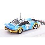 масштабная модель Porsche 911 Carrera RS 3.0 #3 Publimmo Racing Nicolas/Laverne победитель Rally Monte Carlo с 2 фигурками 1978 1 43