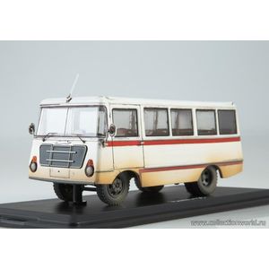 масштабные модели автобуса Уралец-70С со следами эксплуатации 1 43