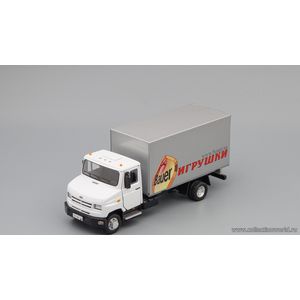 масштабные модели грузовика ЗИЛ 5301 Бычок контейнер Bauer 1 43