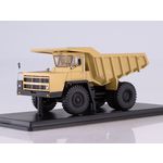 масштабная модель БЕЛАЗ-7522 ранний карьерный самосвал 1 43