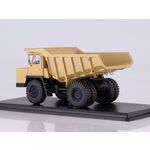 масштабная модель БЕЛАЗ-7522 ранний карьерный самосвал 1 43