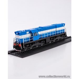 купить масштабные модели из серии железная дорога ЧМЭ5 Наши поезда №16 в масштаб модели 1 87