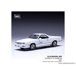 масштабные модели автомобиля Chevrolet El Camino SS 1987 1 43