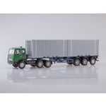 масштабная модель МАЗ-6422 с полуприцепом-контейнеровозом МАЗ-938920 1 43