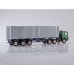 масштабная модель МАЗ-6422 с полуприцепом-контейнеровозом МАЗ-938920 1 43