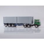 масштабная модель МАЗ-6422 с полуприцепом-контейнеровозом МАЗ-938920 1 43