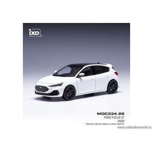 масштабные модели автомобиля Ford Focus ST 2022 1 43