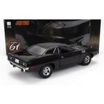 масштабная модель Plymouth Cuda 1971 черный из к/ф Джон Уик 4 1 18