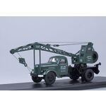 масштабная модель Автокран ЛАЗ-690 на шасси ЗИЛ-164 1 43
