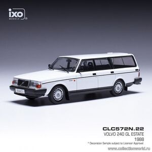 масштабные модели автомобиля Volvo 240 GL 1988 1 43