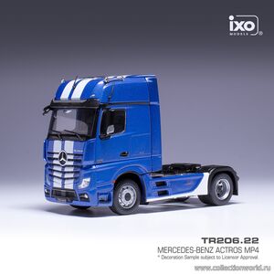 масштабные модели грузовика Mercedes-Benz Actros MP4 1976 седельный тягач 1 43
