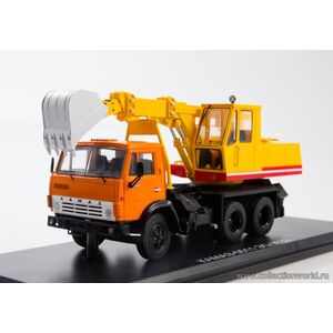 масштабные модели грузовика Экскаватор ЭО-3532 - 5511 1 43