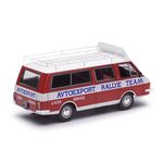 масштабная модель РАФ-2203 Avtoexport Rallye Team Ралли Техничка Lada Service 1 43