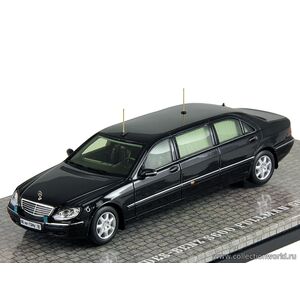 масштабные модели автомобиля MERCEDES-BENZ S600 Pullman Guard W220 Владимир Путин 