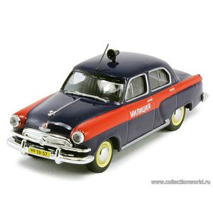 масштабные модели автомобиля Горький-М21 Милиция СССР 1 43