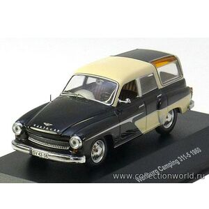 масштабные модели автомобиля WARTBURG 311 CAMPING 1960 1 43