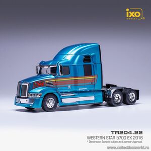 масштабные модели грузовика Western Star 5700 EX 2016 седельный тягач 1 43