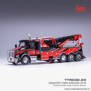 масштабные модели грузовика Kenworth T880 2018 эвакуатор 1 43