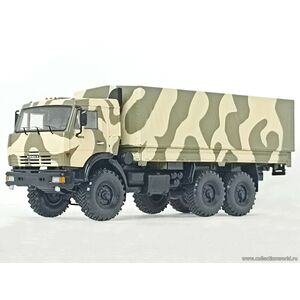 масштабные модели грузовика КАМАЗ 43118 камуфляж 1 43