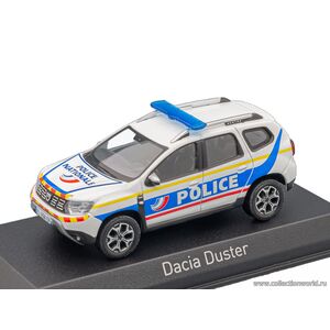 масштабные модели автомобиля Dacia Duster Police Nationale 2021 полиция 1 43