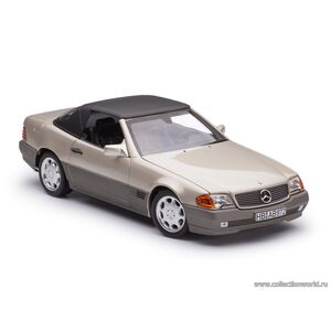 масштабные модели автомобиля Mercedes-Benz 500 SL R129 W129 1989 с мягкой крышей 1 18