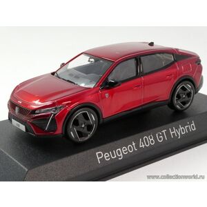 масштабные модели автомобиля Peugeot 408 GT Hybrid кроссовер 2023 1 43