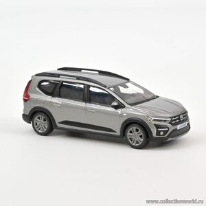масштабные модели автомобиля Dacia Jogger 2022 серый 1 43