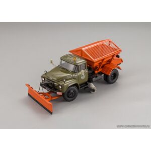 масштабные модели грузовика Пескоразбрасыватель ПР-130 Москва -1977 1 43