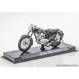 масштабные модели мотоцикла ИЖ-49 Легенда из металла 1 24