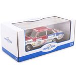 масштабная модель Volvo 142 #29 Alen/Toivonen Ралли Тысяча озёр 1973 1 18