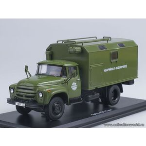 масштабные модели грузовика ЗИЛ 130 Кунг Аварийная-водопровод 1 43