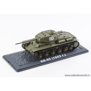 масштабные модели военной техники ТАНК КВ-85 1 43
