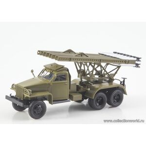 масштабные модели военной техники БМ-13Н Катюша Studebaker US6 1 43