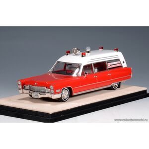 масштабная модель Cadillac Miller-Meteor Ambulance 1968 Скорая Помощь 1 43