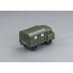 масштабная модель УАЗ-450Д АКД-64 передвижной армейский кинотеатр 1 43