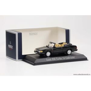 масштабные модели автомобиля SAAB 900 Turbo 16 1992 кабриолет 1 43