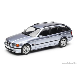 масштабные модели автомобиля BMW 3-й серии (E36) Touring 1995 голубой 1 18
