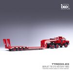 масштабная модель Berliet TB 015 M3 6x4 1960 тягач с прицепом-тяжеловозом 1 43