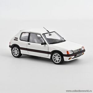масштабные модели автомобиля Peugeot 205 GTi 1.9 1989 1 18