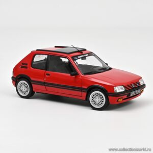 масштабные модели автомобиля Peugeot 205 GTi PTS Deco 1991 1 18